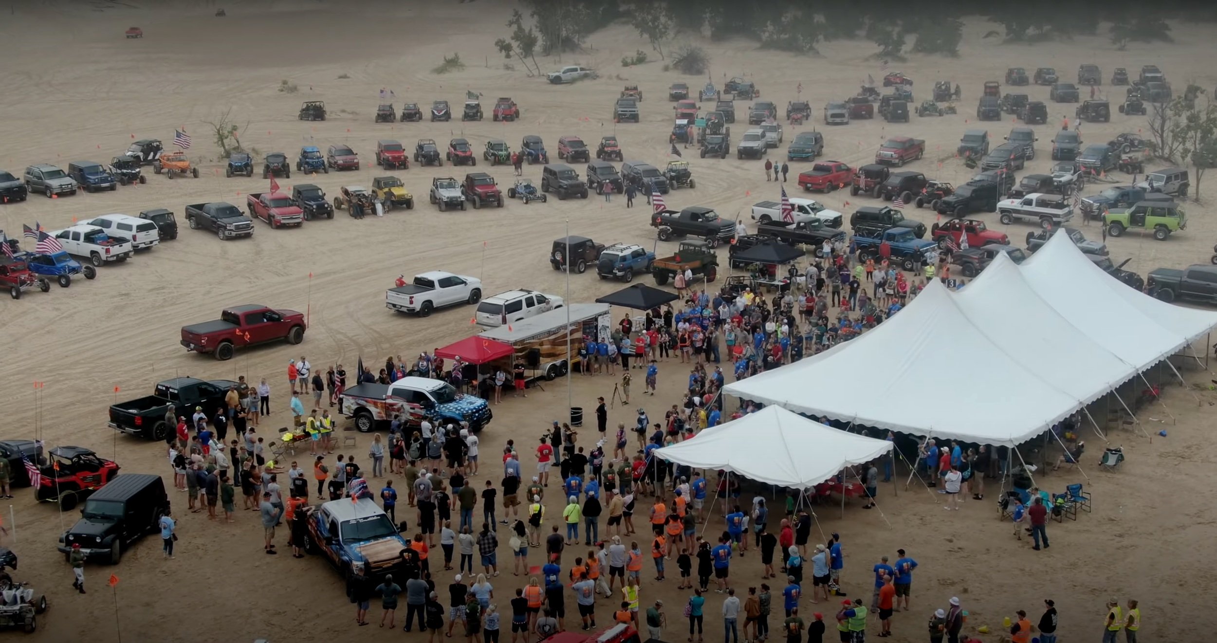 Tent, Table, Chairs, Bounce House Rentals for Heroes on the Dunes 2024